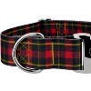 Country Brook Petz 1 1/2 Inch Premium Buffalo Plaid Dog Collar - 4 of 4