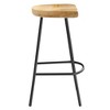 Modway Concord Backless Wood Counter Stools - Set of 2 - 3 of 4