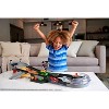 Mattel Disney and Pixar Cars Track Set, Piston Cup Action Speedway Playset with Lightning McQueen Toy Race Car, Wind-Up Booster - 3 of 3