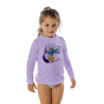 Vapor Apparel UPF 50+ UV Sun Protection Toddler Long Sleeve Rash Guard Swim Shirt