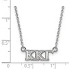 Black Bow Jewelry Sterling Silver Kappa Kappa Gamma Greek Life Necklace 18 Inch - 3 of 4
