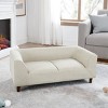 LAOTIES Modern Pet Sofa,Comfortable Dog Couch with Backrest And Armrests for Small And Medium Dogs - 2 of 4