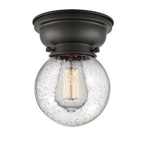 Beacon - 1 Light Flush Mount In Industrial Style-7.15 Inches Tall and 6.25 Inches Wide - 1 of 1