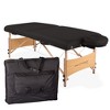INNER STRENGTH Portable Massage Table Package ELEMENT – Incl. Deluxe Adjustable Face Cradle, Face Pillow & Carrying Case - 2 of 4