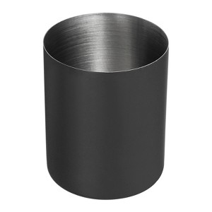 Unique Bargains Desk Stainless Steel Pencil Pen Holders Cup Makeup Brush Holder 1 Pc - 1 of 4