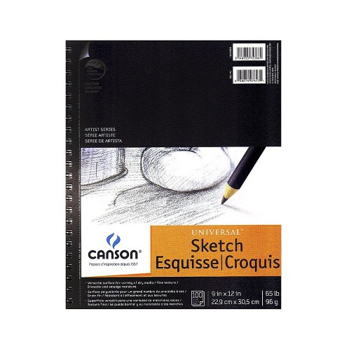 Canson XL 5.5''x8.5'' 60 Sheets Spiral Mix Media Pad