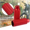 Unique Bargains Universal Aluminum Alloy Axle Rear Foot Pegs Footrests for BMX MTB Bike Bicycle Fit 3/8 Inch 2 Pair - 4 of 4