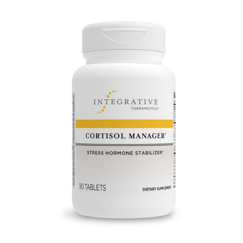 Integrative Therapeutics Cortisol Manager - with Ashwagandha, L-Theanine - Reduces Stress to Support Restful Sleep* - Supports Adrenal Health*, 1 of 7