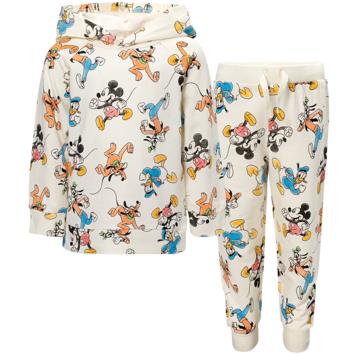 Disney Mickey Mouse Toddler Boys' Fleece 2-Piece Hoodie and Joggers Set