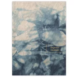 Lined Journal Softcover Sewn Tie-Dye - Green Inspired