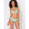 Smart & Sexy Women's Ruffled and Ruched Back Bikini Bottom - 4 of 4