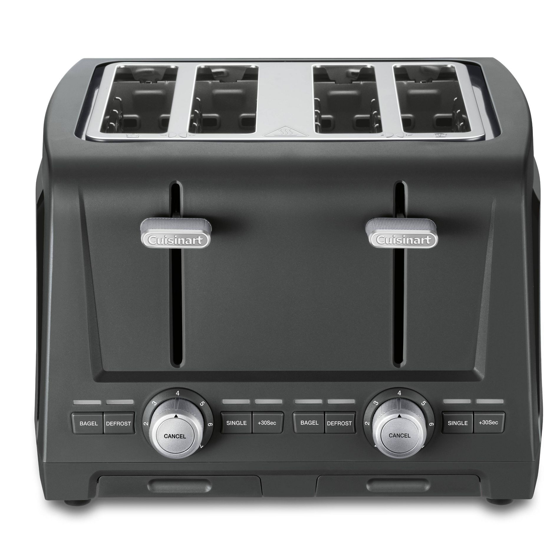 Cuisinart 4 Slice XL Slot Toaster Black