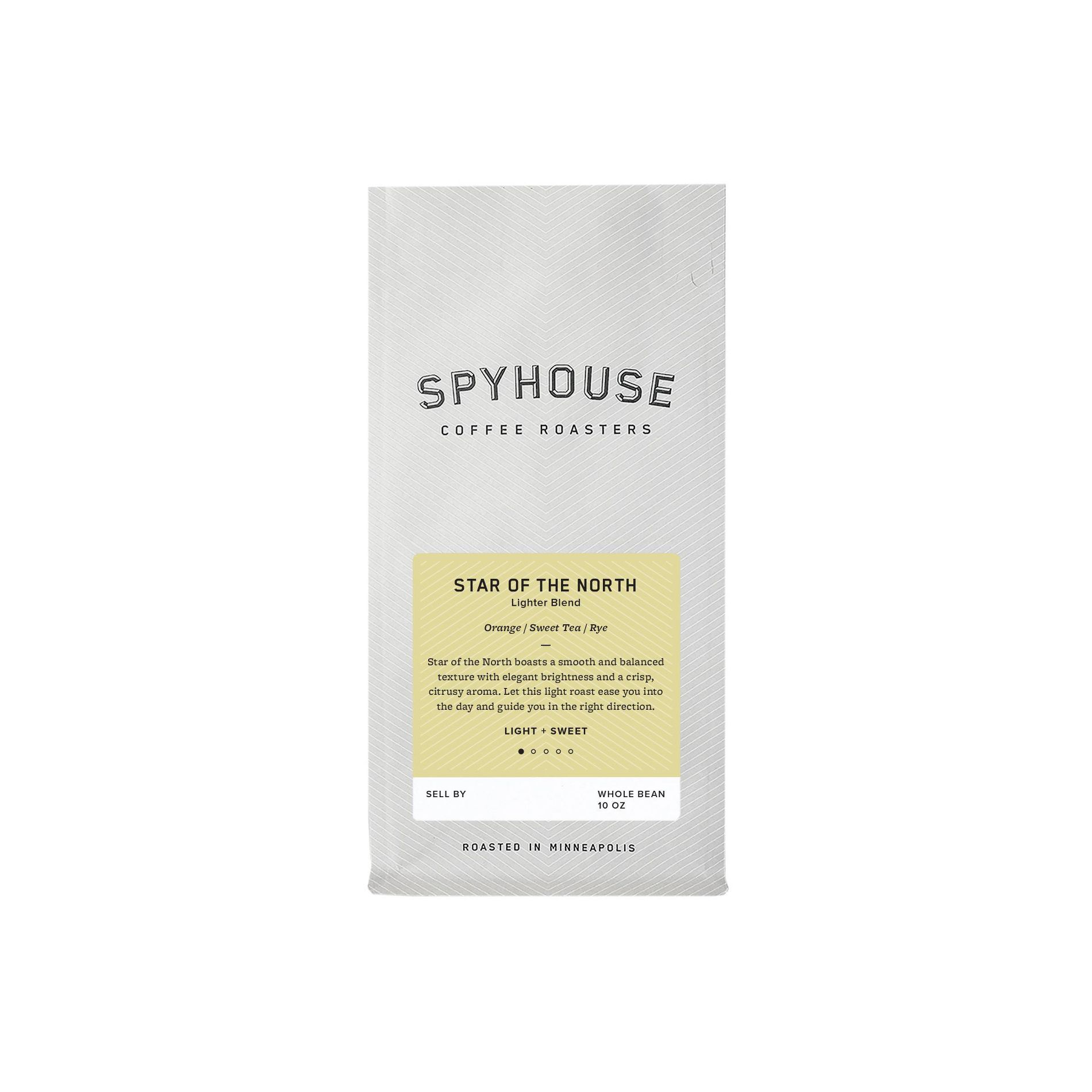 Spyhouse Coffee Roasters Star of the North Light Blend Whole Bean Coffee - 10oz
