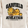 Boys' - Garfield - Sleeping Athletics Graphic Long Sleeve Fleece Sweatshirt - 2 of 4