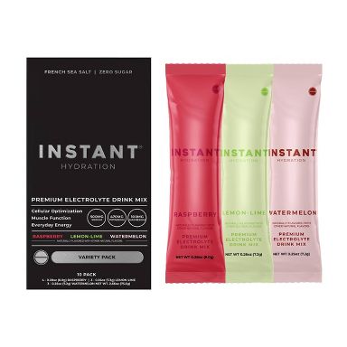 Instant Hydration Variety Pack Electrolyte Drink Mix Sports Drink - 10ct/75.5gms