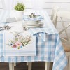 Dii Garden Bunny Printed Table Runner 14X108 - 3 of 4