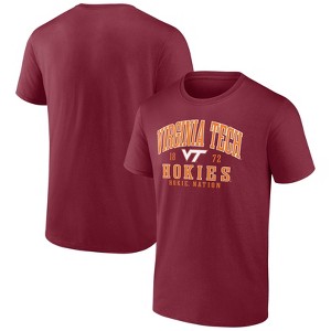 NCAA Virginia Tech Hokies Men's Core Cotton T-Shirt - 1 of 3