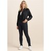VENUS Womens Texture Bomber Jacket - 2 of 3