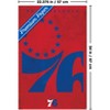 Trends International NBA Philadelphia 76ers - Logo 25 Unframed Wall Poster Prints - 3 of 4