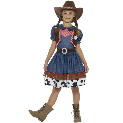 Forum Novelties Cowgirl Child Costume, Large