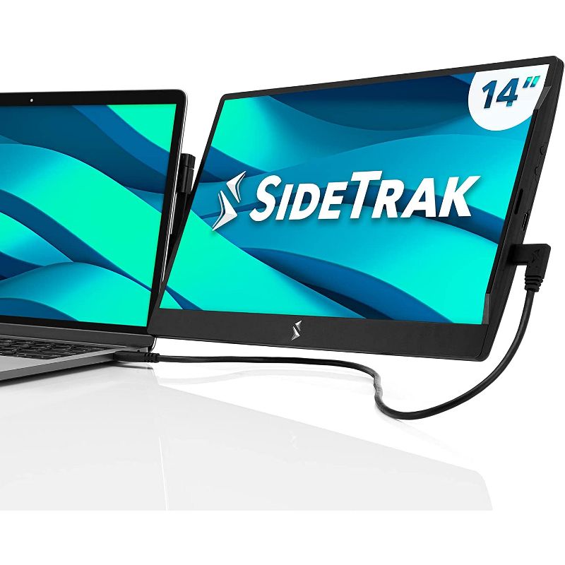 SideTrak Swivel 14" Attachable Portable Monitor for Laptop - IPS Full HD 1920x1080 USB Display, 1 of 9