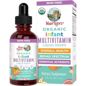 MaryRuth's Organic Infant Multivitamin Liquid Drops - 1 of 4