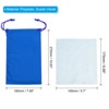 Unique Bargains Microfiber Protective Storage Pouch Draw String Ski Goggle Bags 3 Pcs with Cleaning Cloths - 2 of 4