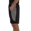 At The Buzzer Mens Athletic Shorts 77928-BLKG-S (Large, Black Grey) - 2 of 3
