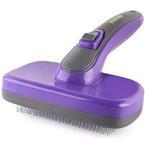 Self cleaning slicker brush sales