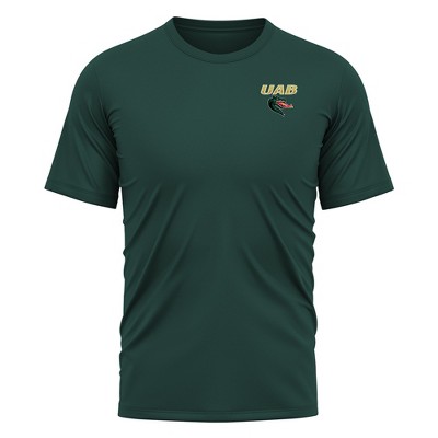 Campus Lab University of Alabama at Birmingham Adult Men's Sport Active T-Shirt Left Chest Logo