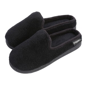 Roxoni Boy's Terry Slippers with Ultra Comfort Insole & Non-Skid Outsole – High-Density Memory Foam, Indoor/Outdoor Versatility - 1 of 4