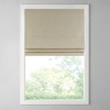 Vynxaria 35"Wx64"L Printed Faux Silk Room Darkening Cordless Roman Shade,taupe(Only 1 PC) - 3 of 4