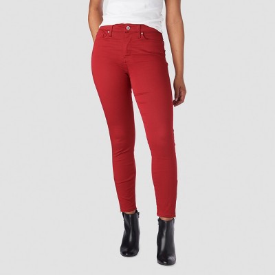 DENIZEN® from Levi's® Women's High-Rise Ankle Skinny Jeans – Red 2 – Target  Inventory Checker – BrickSeek