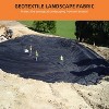 Geotextile Landscape, 6oz Geotextile Fabric, PP Drainage 350N Tensile Strength & 440N Load Capacity, for Driveway & Road Stabilizationr - 4 of 4