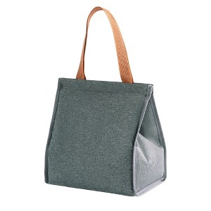 Unique Bargains Cylindrical Insulated Lunch Tote Bag 1 Pc - 1 of 4