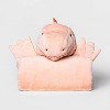 Dinosaur Hooded Blanket Pink - Pillowfort™ - image 3 of 3