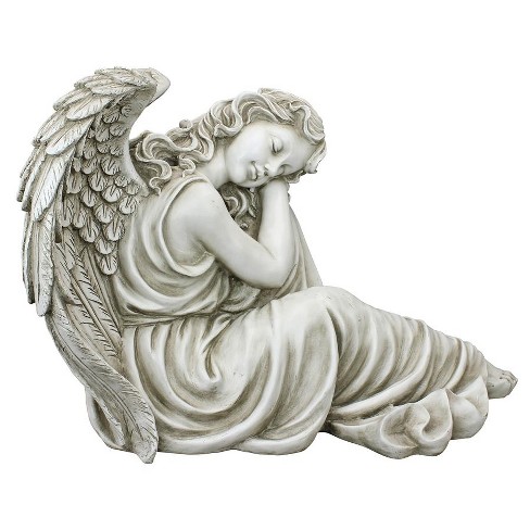 Design Toscano Harmony At Ease Angel Statue - Off-white : Target