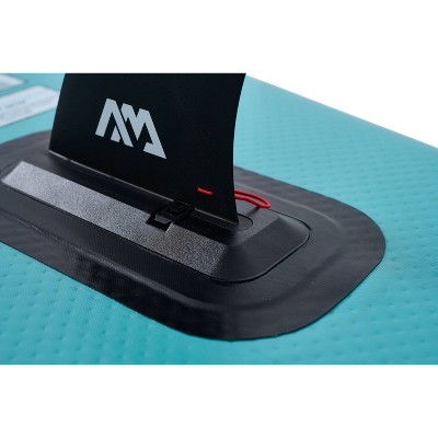 Aqua Blue Inflatable Stand-Up Paddleboard with Paddle and Leash