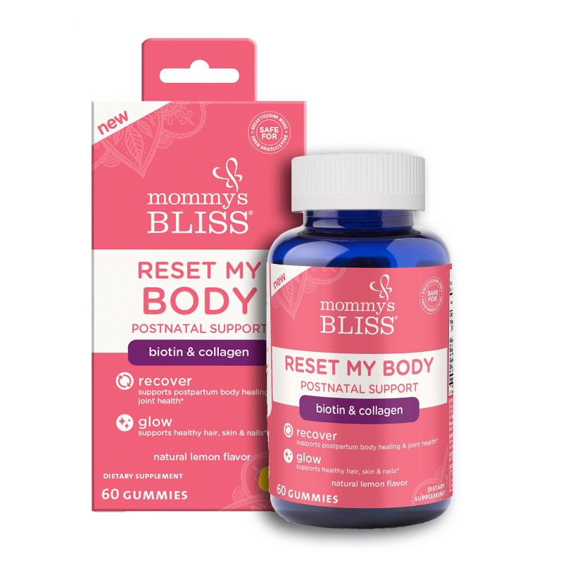 Mommy&#39;s Bliss Reset My Body with Biotin + Collagen Gummies - 60ct, 1 of 9