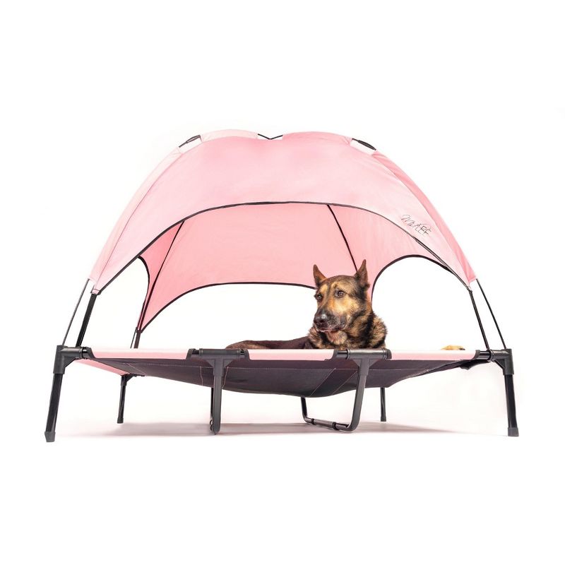 Midlee Pink Dog Cot Canopy, 2 of 10