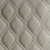 Diamond, PU Leather Office Chair,28.50" D x 26.00" W x 45.63''-49.63" H,Gray - 4 of 4