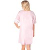 Barbie Womens Jersey Short Sleeve Nightgown Pajama Oversize Sleep Shirt Pink - 2 of 4