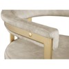 Meridian Furniture Marcello Stone Velvet Dining Chair (Set of 2) - 4 of 4