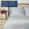 Delara 100% Organic Cotton Percale Weave Pillowcase Set of 2, Smooth & Moisture-Wicking Pillowcases - 4 of 4