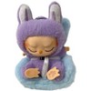 Doll Clothes Superstore Blue Plush Car Seat for 17.5 cm Labubu Dolls – Travel in Comfort and Style - 2 of 4