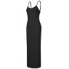 Coolmee Womens Plus Size Summer Floral  Dresses Short Sleeve Wrap V Neck Formal Wedding Guest Maxi Dress with Belt - 2 of 4