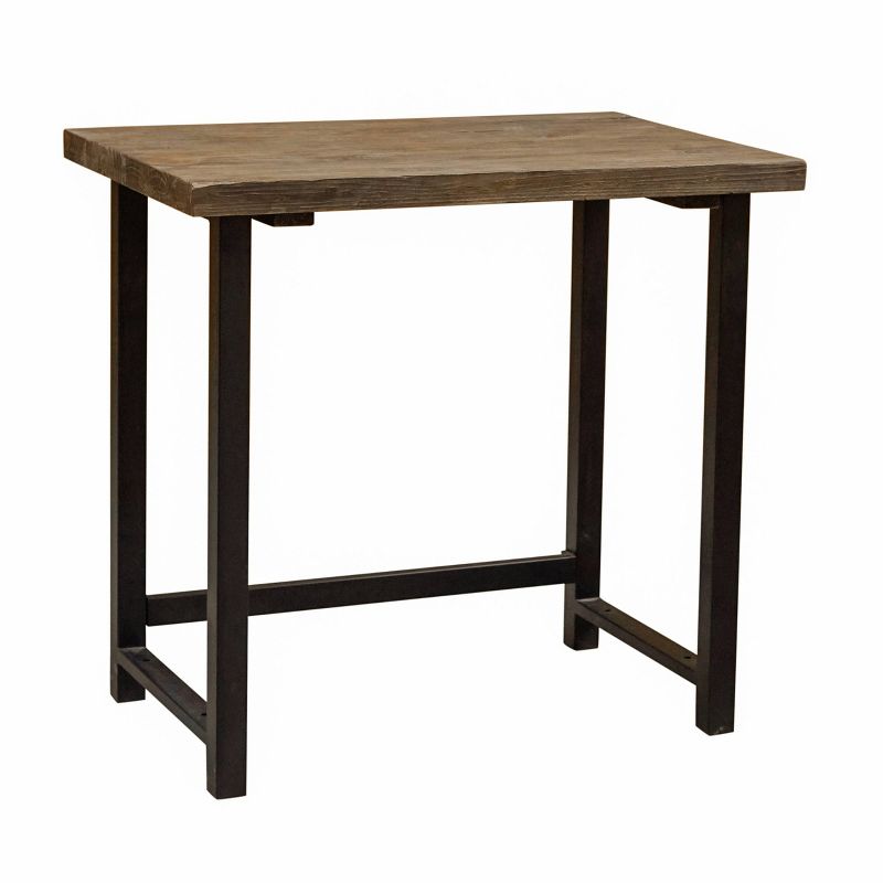 Pomona Metal and Solid Wood Desk - Alaterre Furniture, 1 of 11
