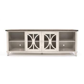 80" Bailey Tv Console For Tvs Up To 80" Distressed White - Martin Furniture