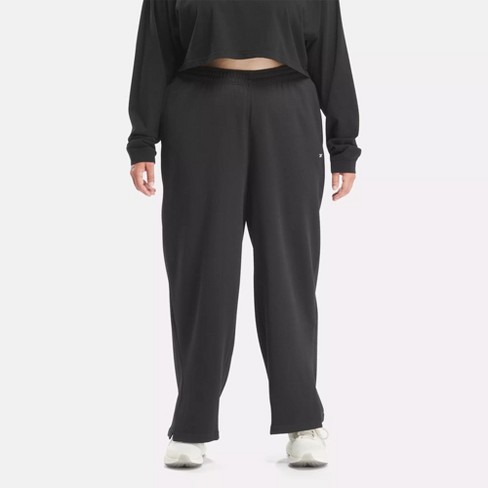 Reebok Classics Reverse Fleece Wide Leg Pants (plus Size) Womens Athletic  Pants : Target