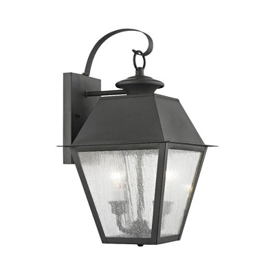 Livex Lighting Mansfield 2 - Light Wall Light in  Charcoal